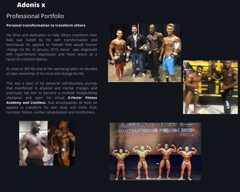XFACTOR Adonis media kit page 6